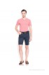 Celio Navy Cotton Printed Shorts